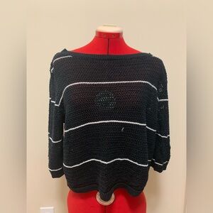 Fig Striped Sweater